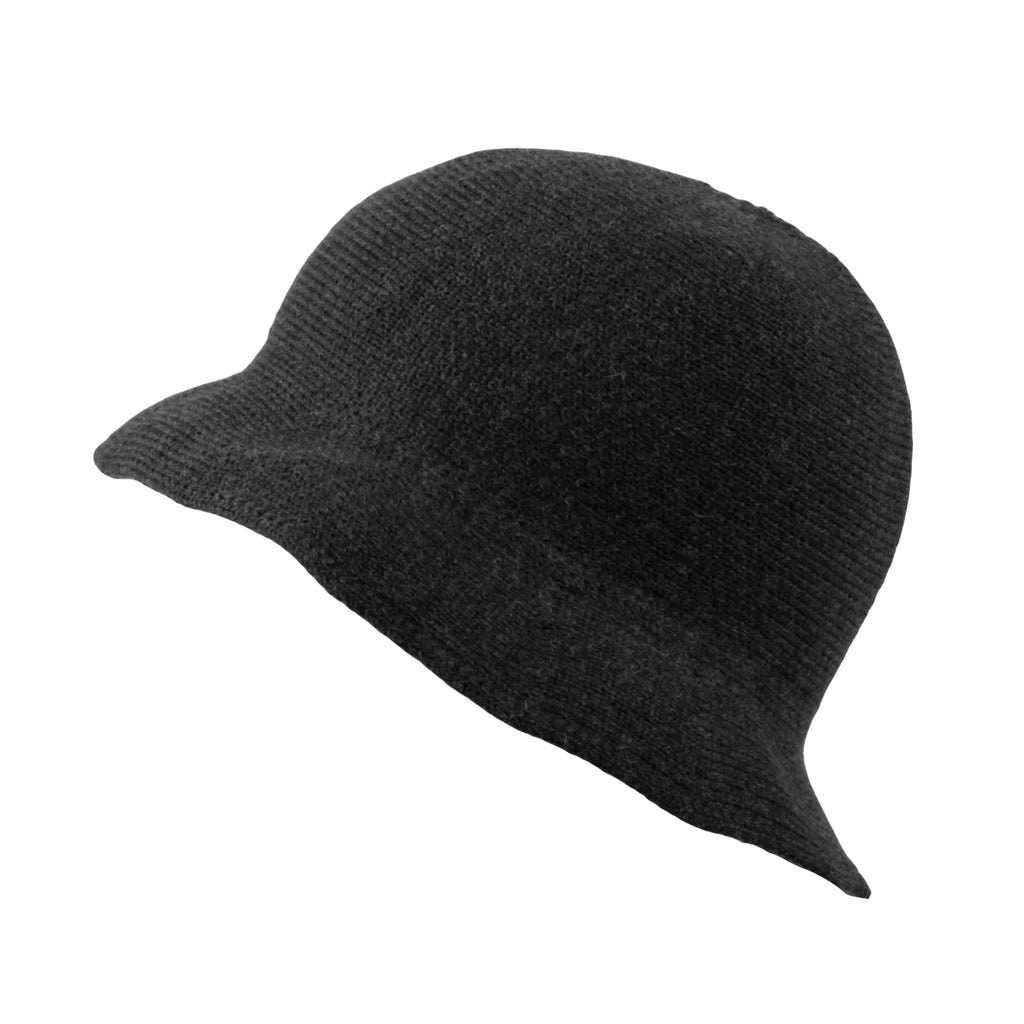 Bow Accent Fedora Bucket Hat