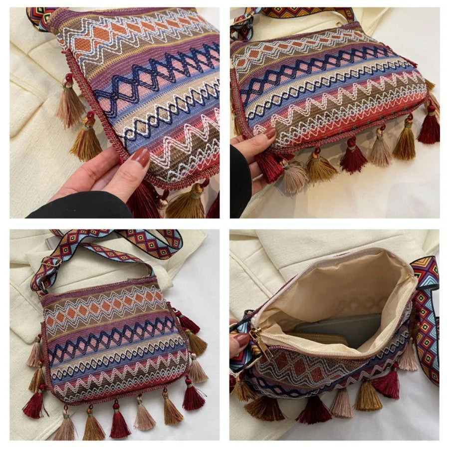 Soft Canvas Crossbody Bag