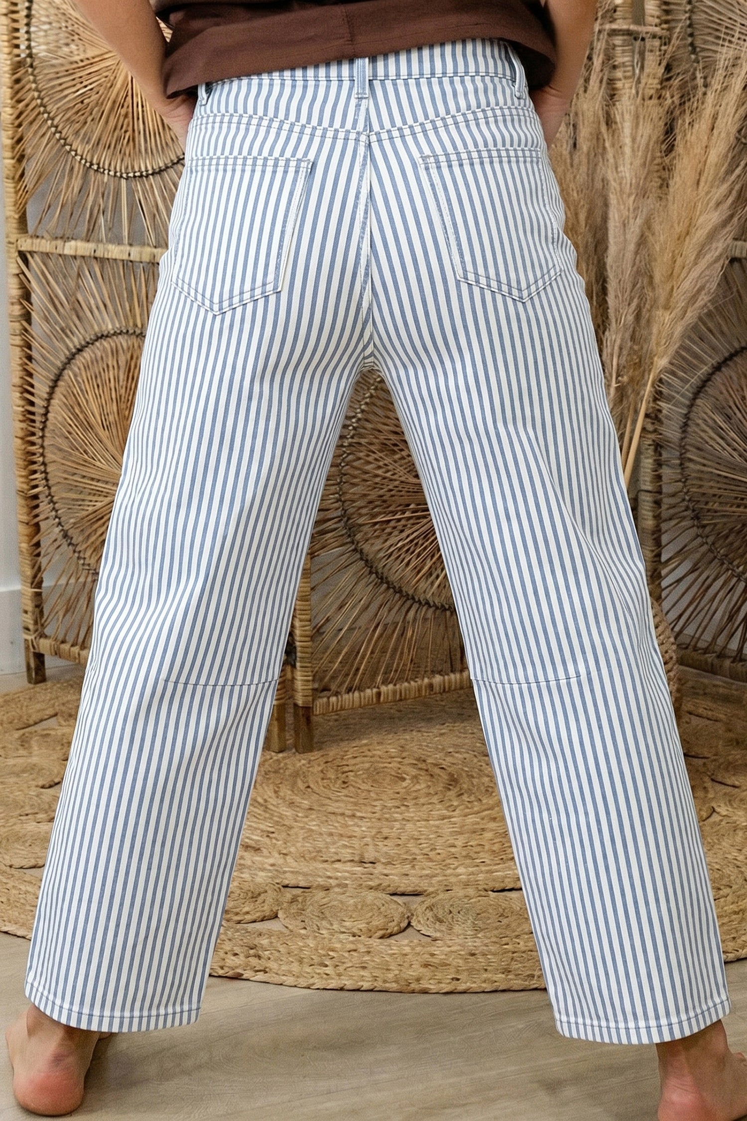 Barrel Stripe Jeans