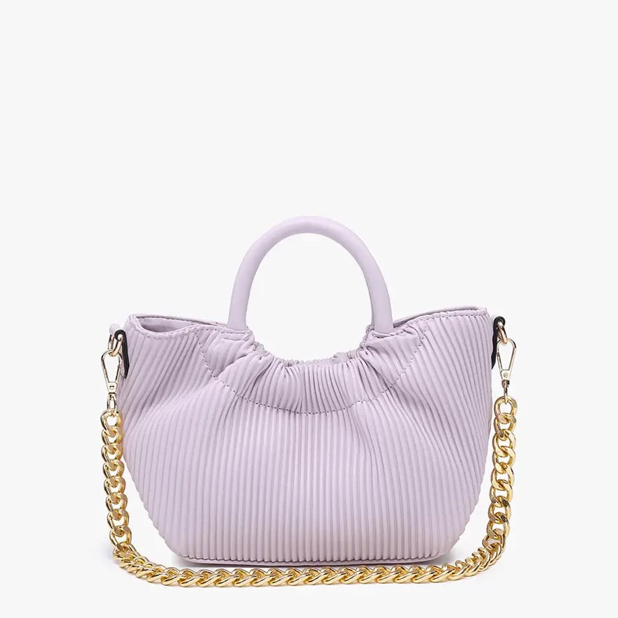 Weekend Faux Leather Zip Crossbody Bag