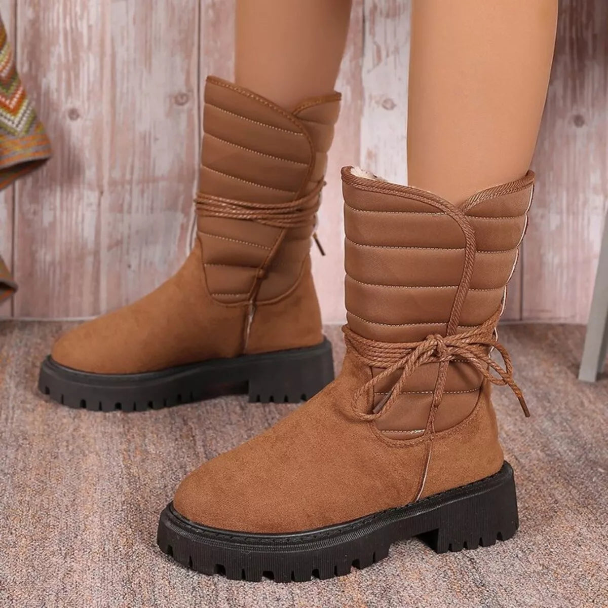 Everyday Lace-Up Riding Boots