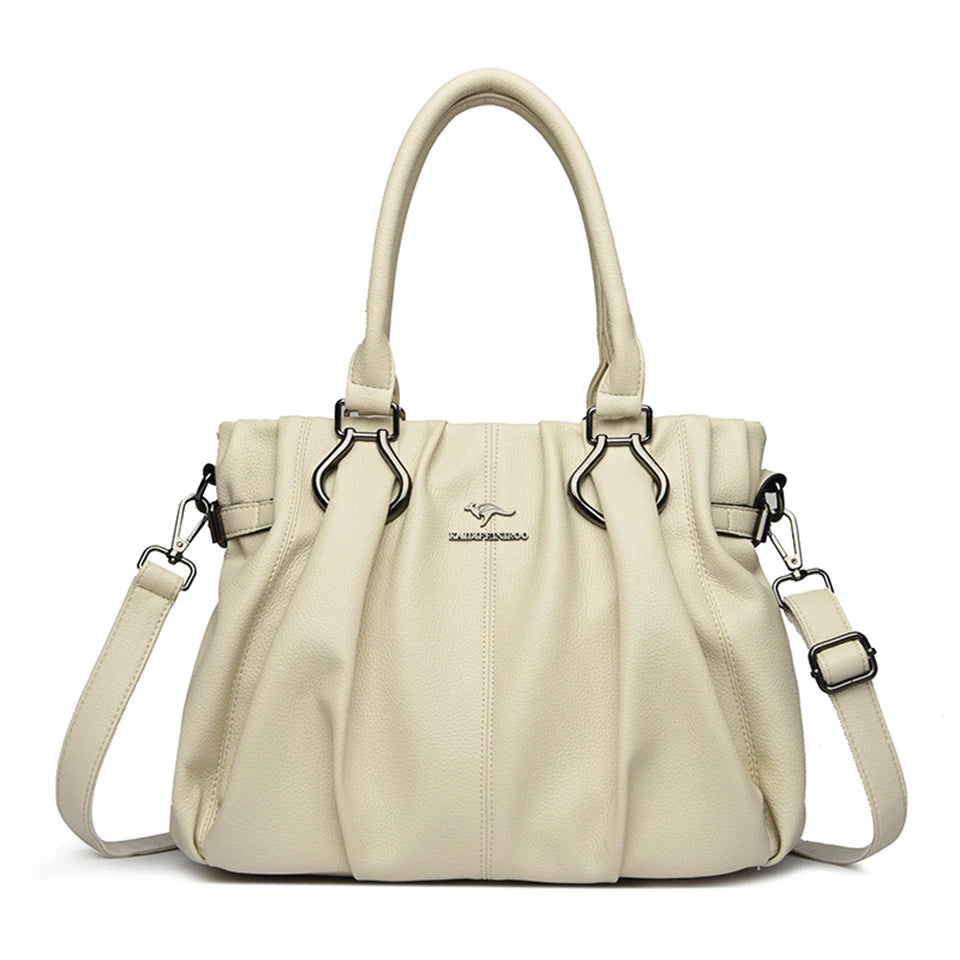 Versatile Structured Soft Tote Bag