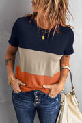Contrast Colorblock T-Shirt