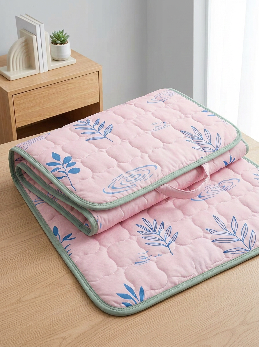 Comfort Summer Cooling Leaf Pattern Pattern Cooling Mat