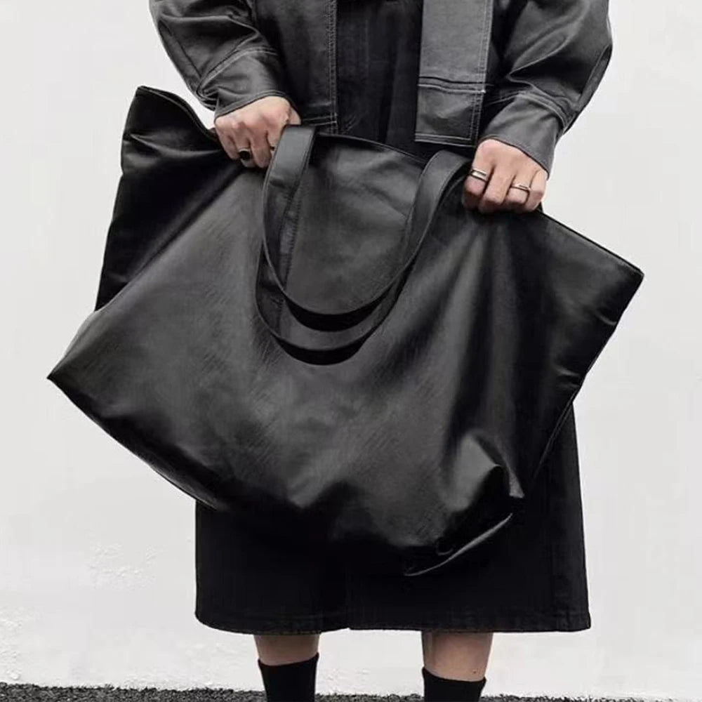 Modern Structured Soft Tote Bag