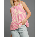 Round Neck Texture Tank