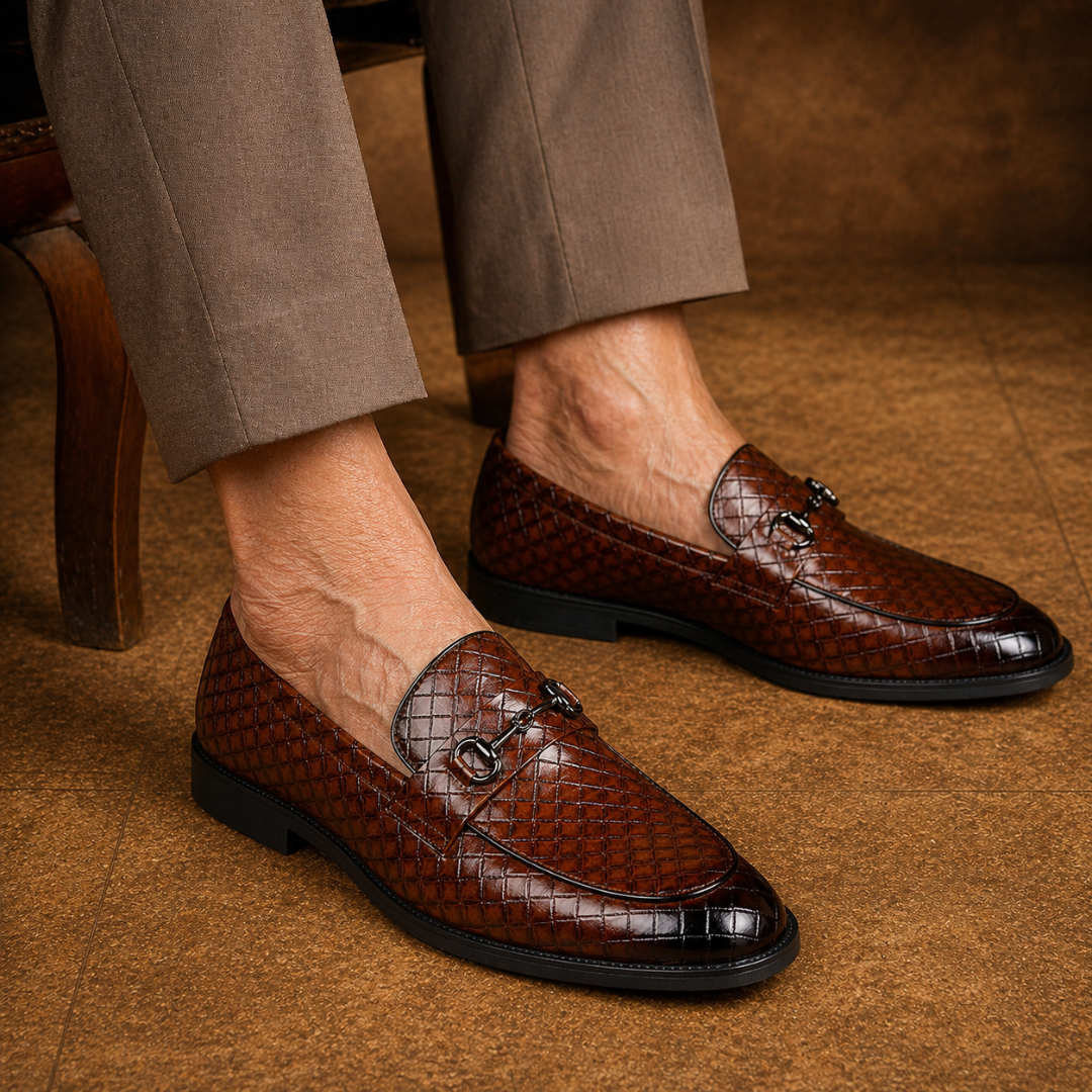 Lightweight Leather Loafers