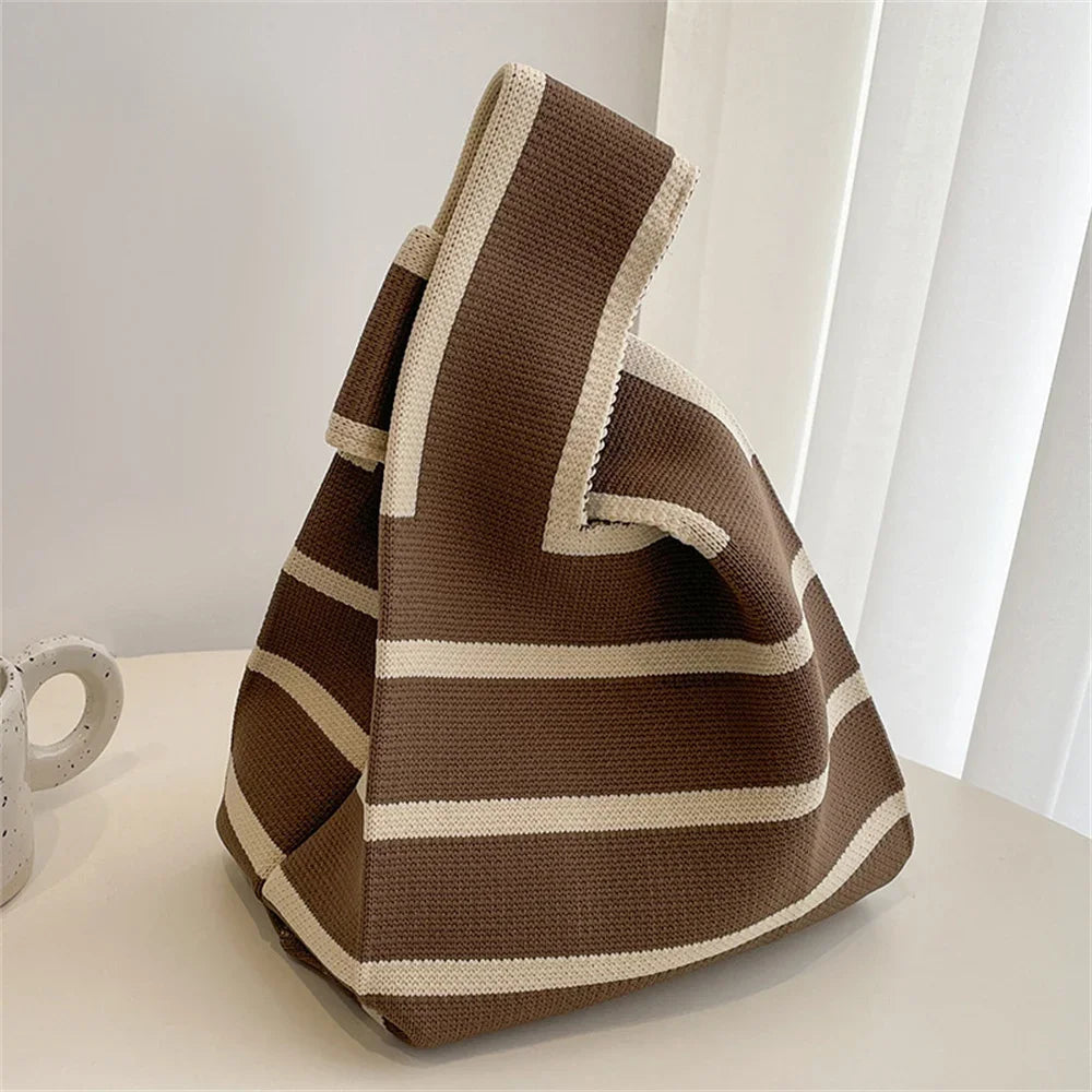 Polished Structured Soft Tote Bag