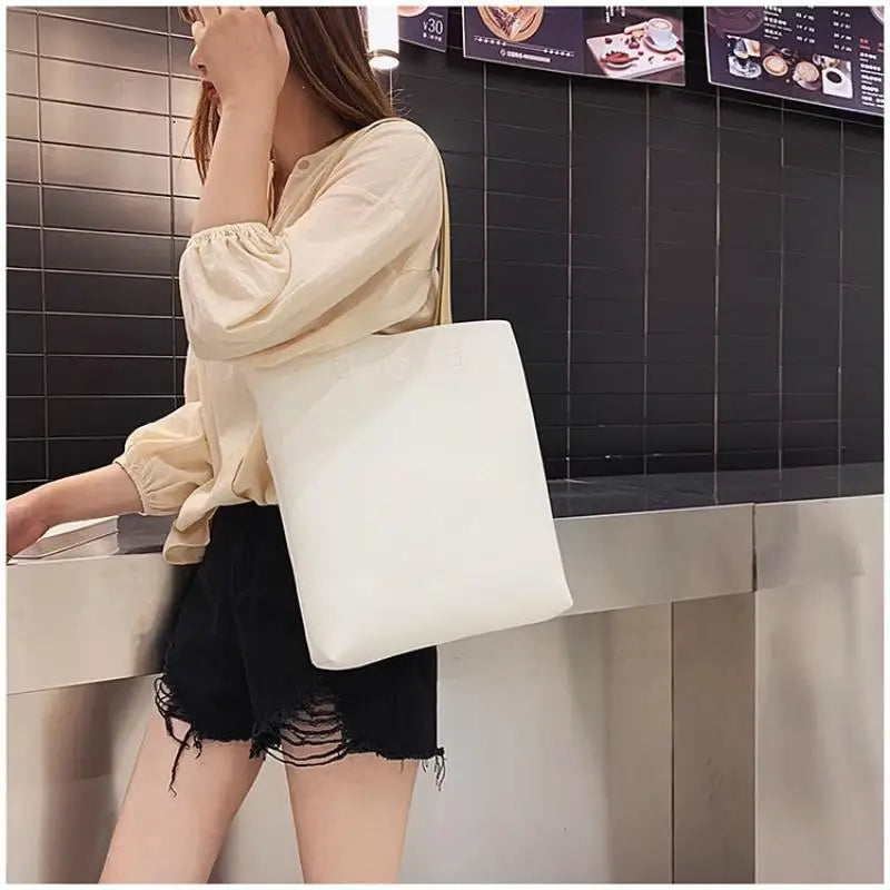 Refined Structured Soft Tote Bag