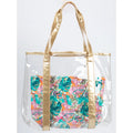 Faux Leather Tote Bag