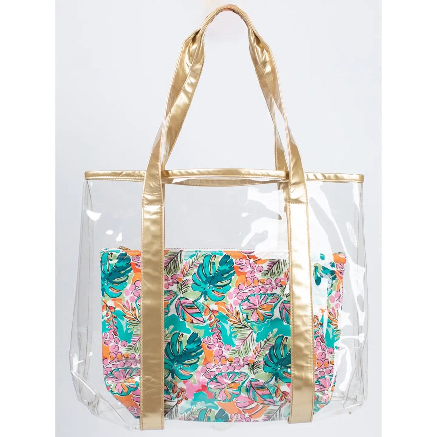 Faux Leather Tote Bag