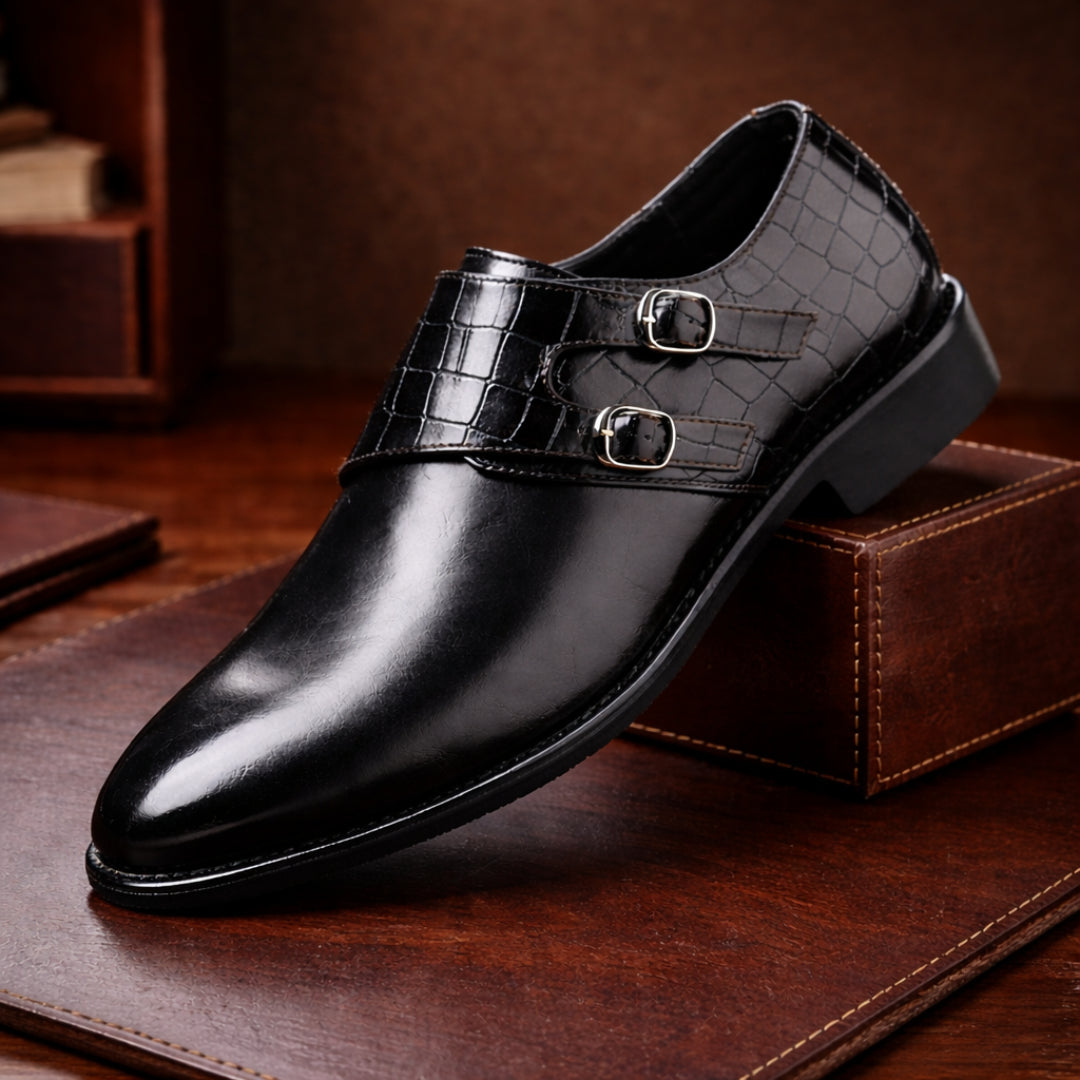 Textured Leather Shoes