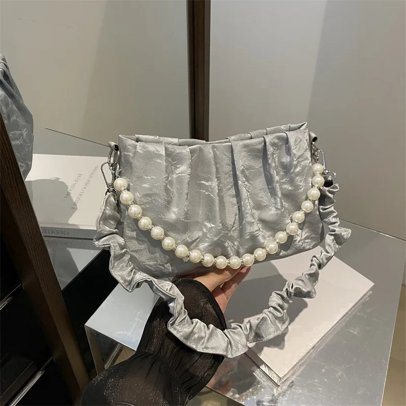Classic Structured Soft Shoulder Bag