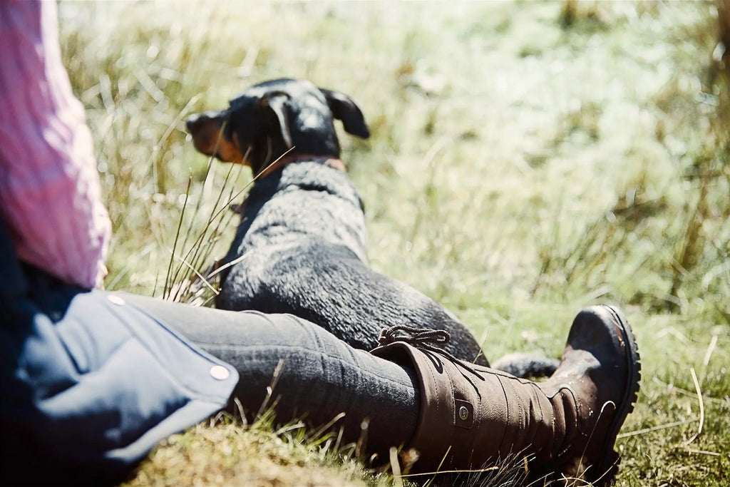 Refined Weather-Ready Leather Riding Boots
