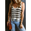 Fringe Scoop Neck Tank