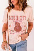 Music City Guitar Graphic Print
