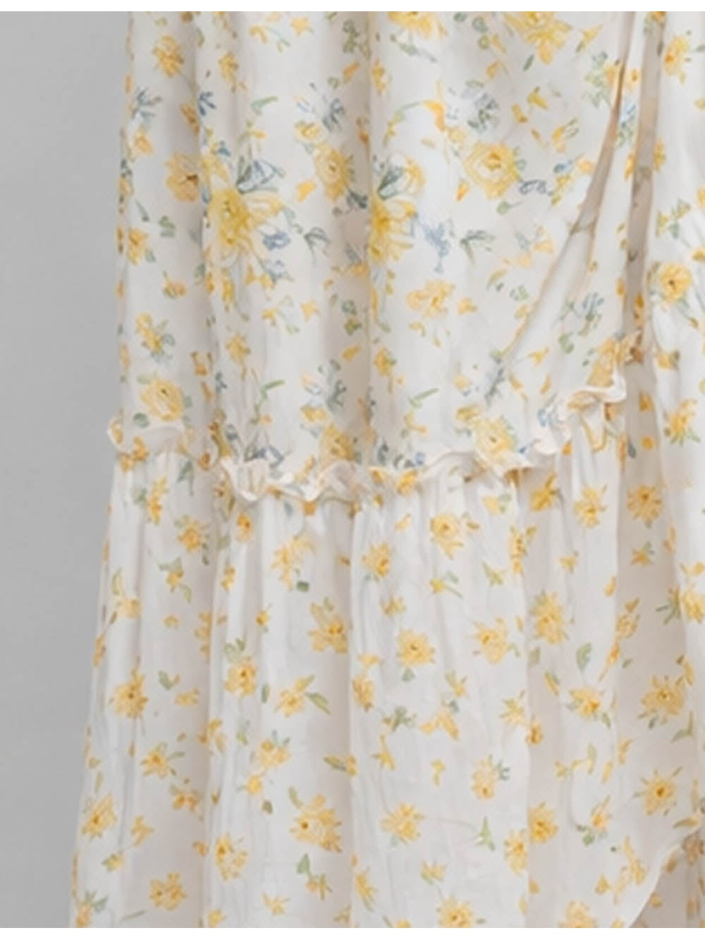 Sweetheart Neck Puff Sleeves Maxi Dress