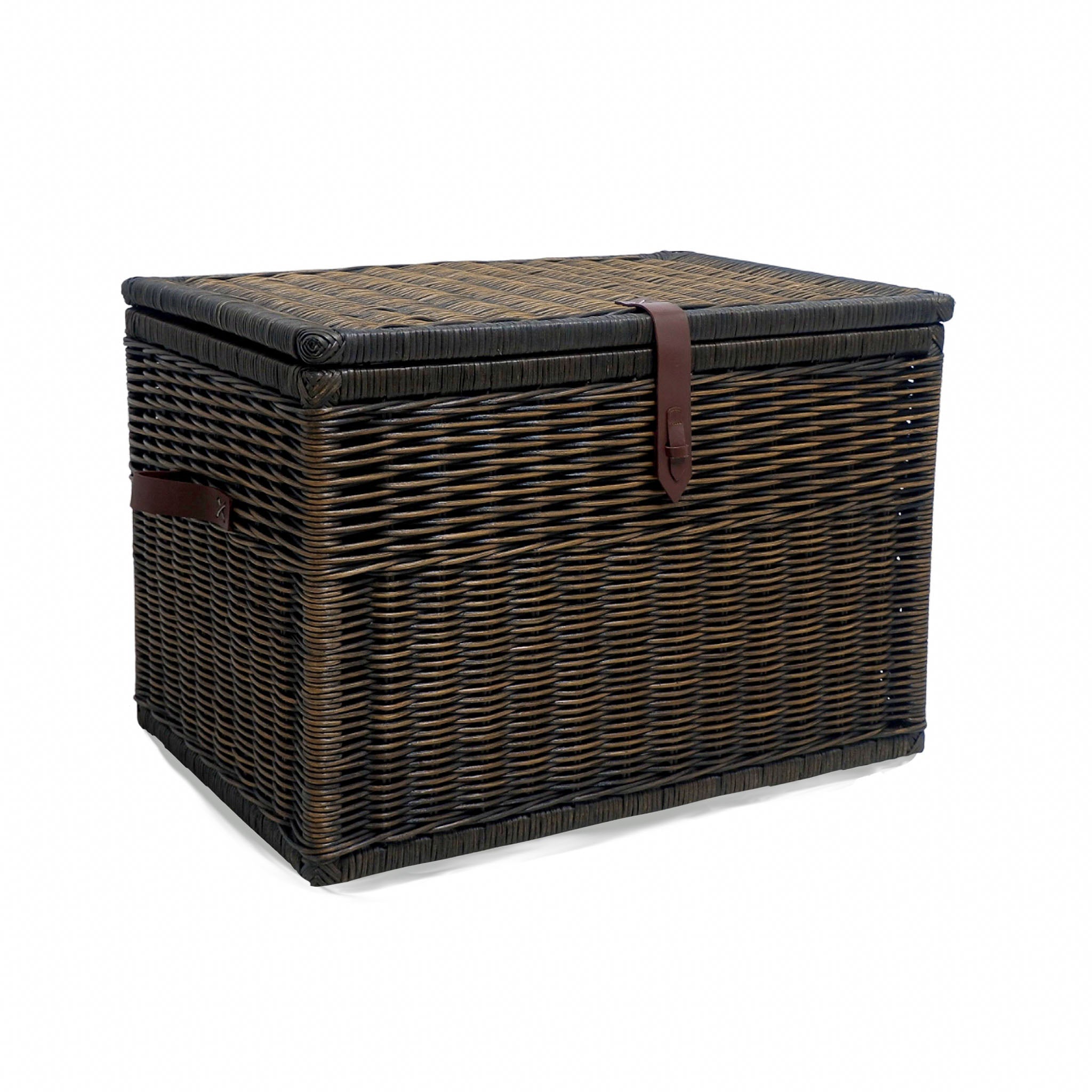 Wicker Storage Trunk