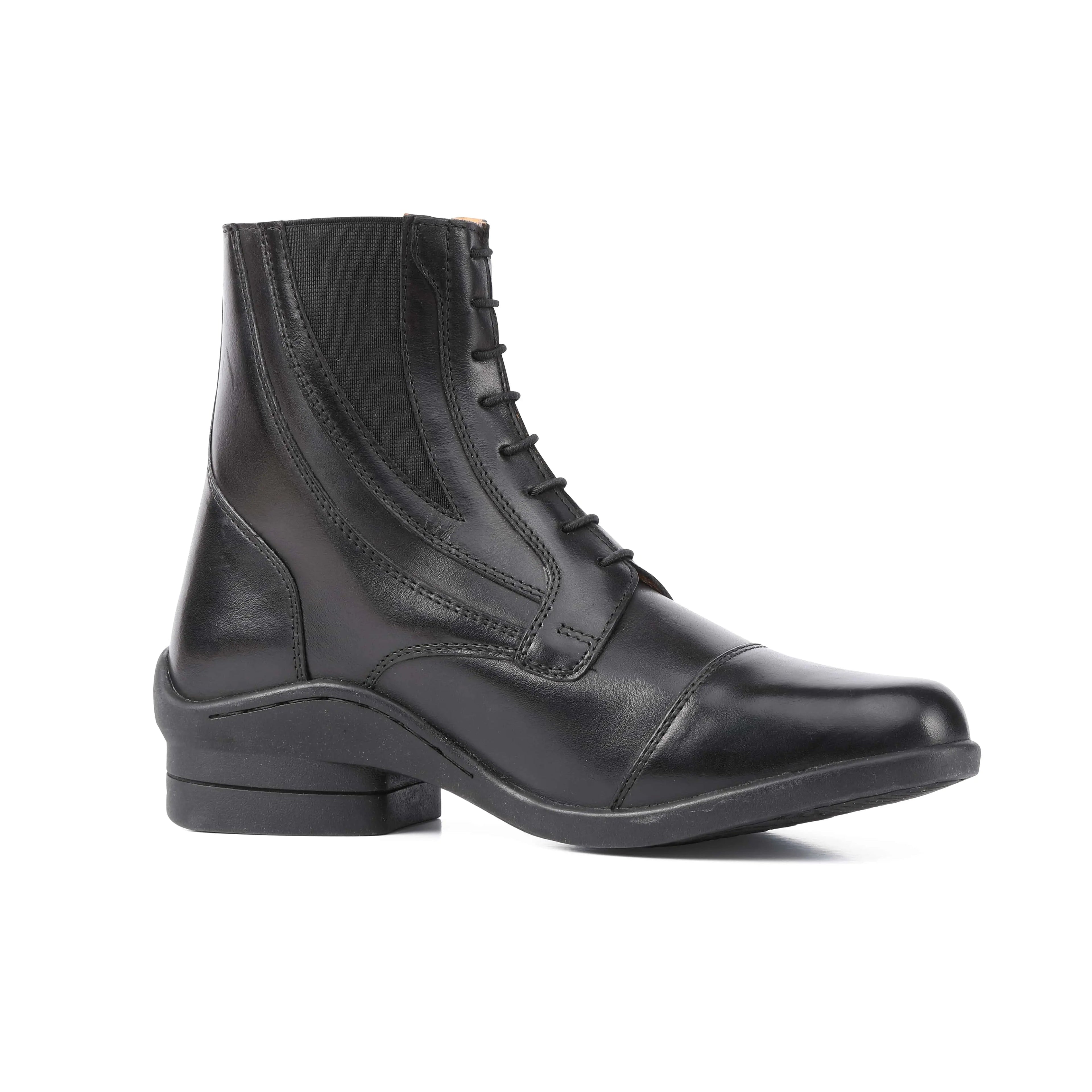 Versatile Zip Leather Paddock Boots