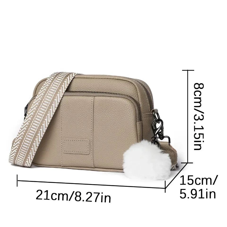 Structured Soft Crossbody Bag