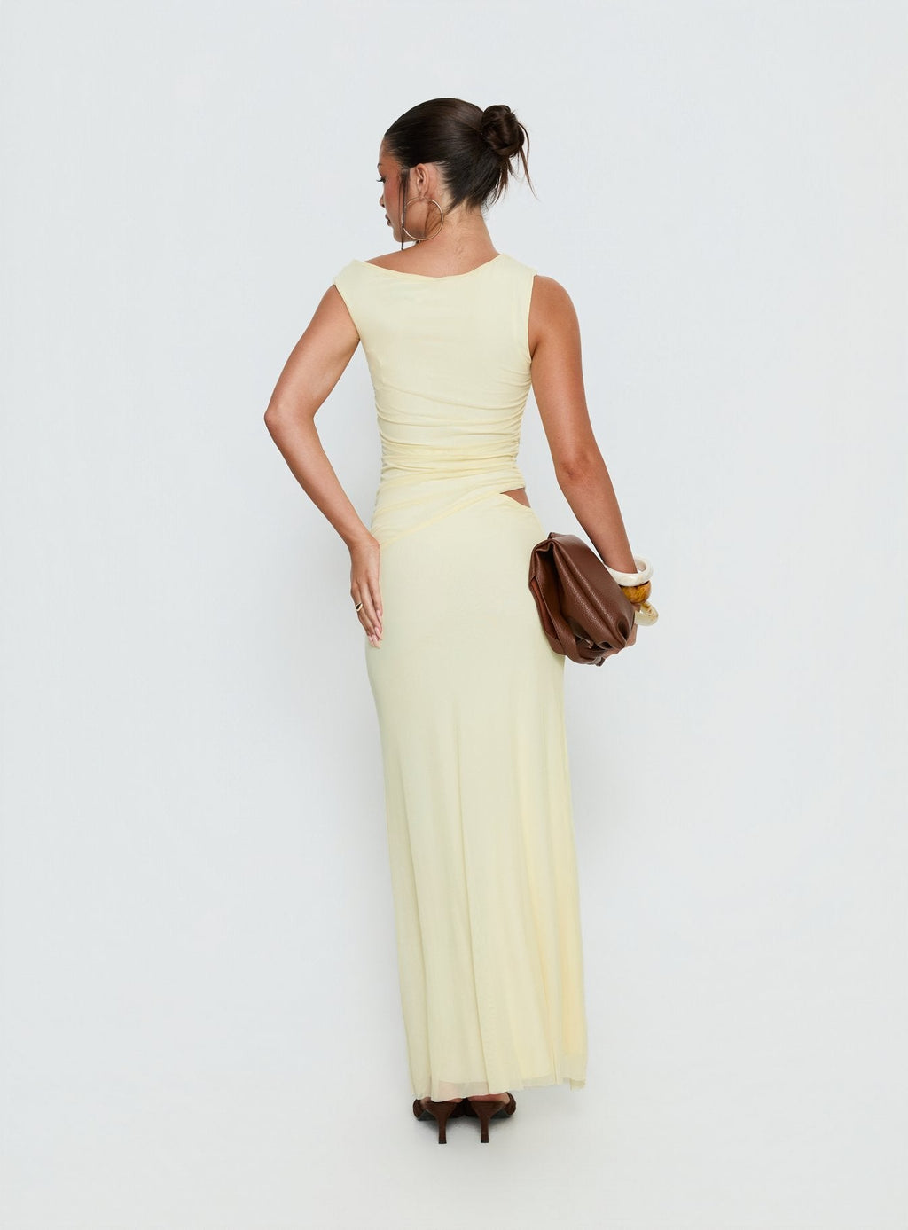 Ceremony Ready Off Shoulder Maxi Dress