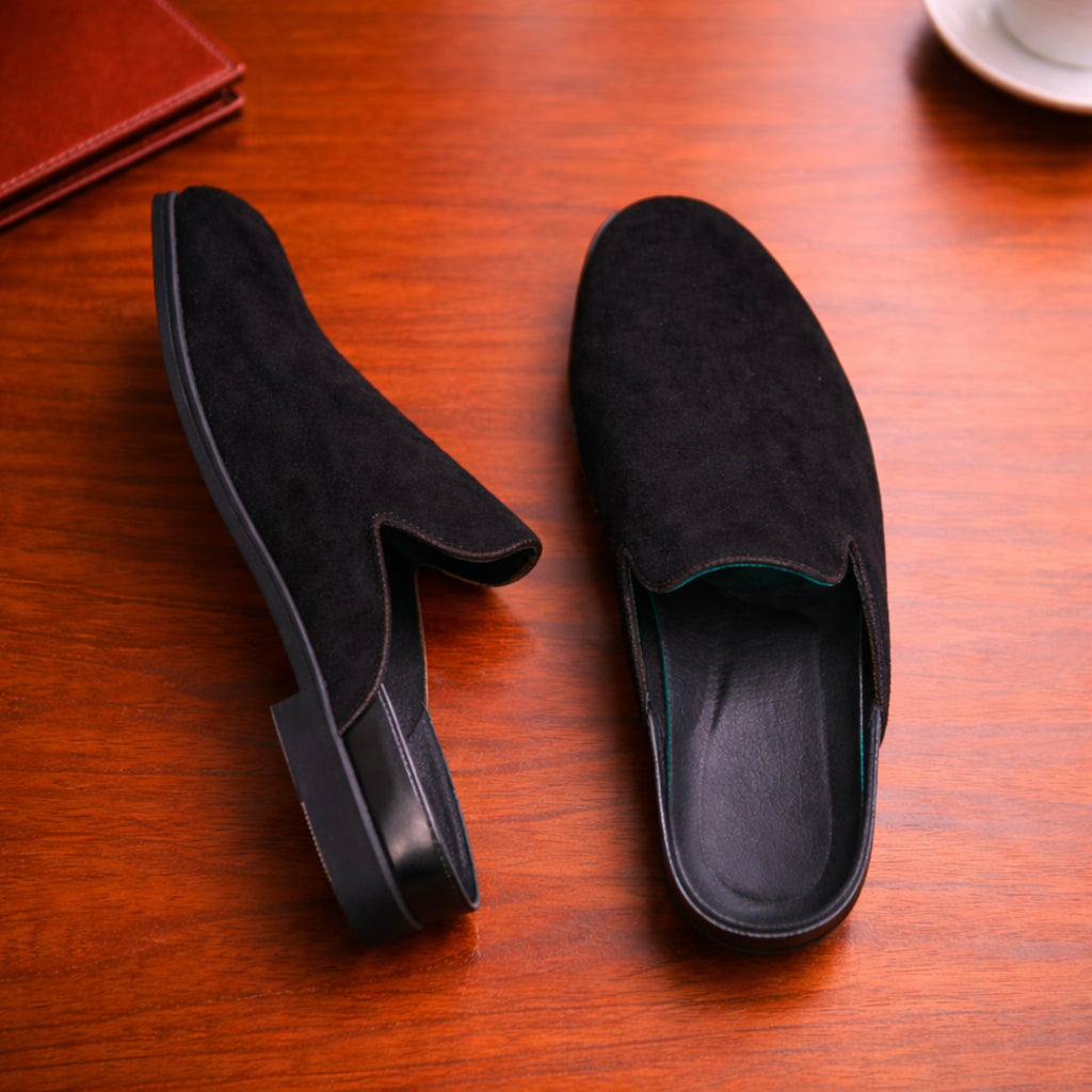 Comfortable Suede Mules