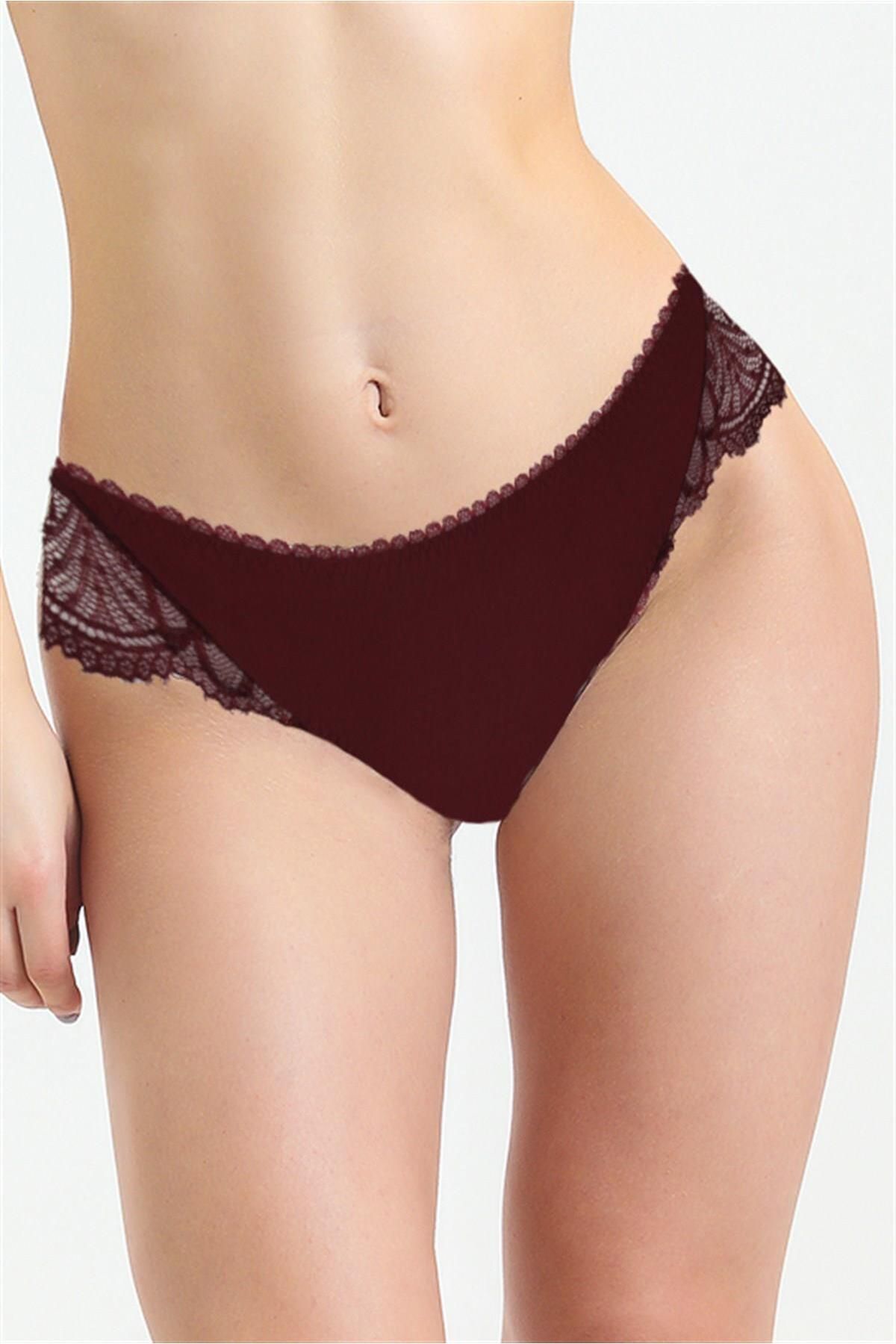 Minimal Lace Brazilian Panties