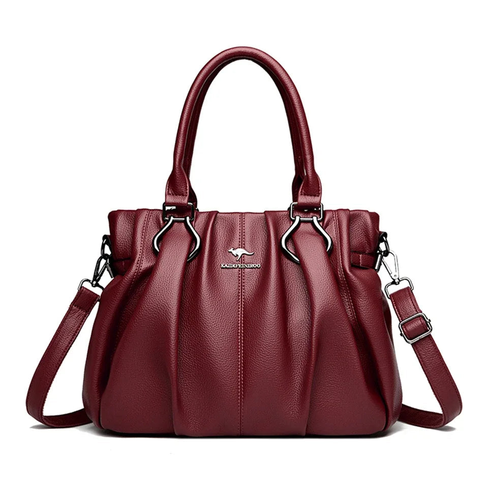 Versatile Structured Soft Tote Bag
