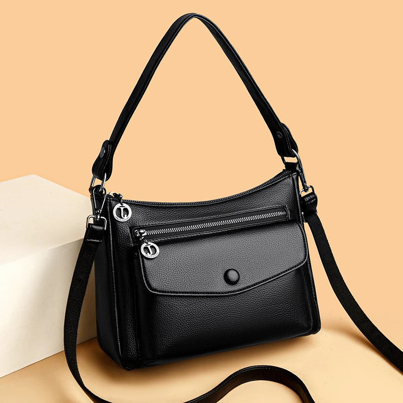 Soft Zip-Top Card Wallet