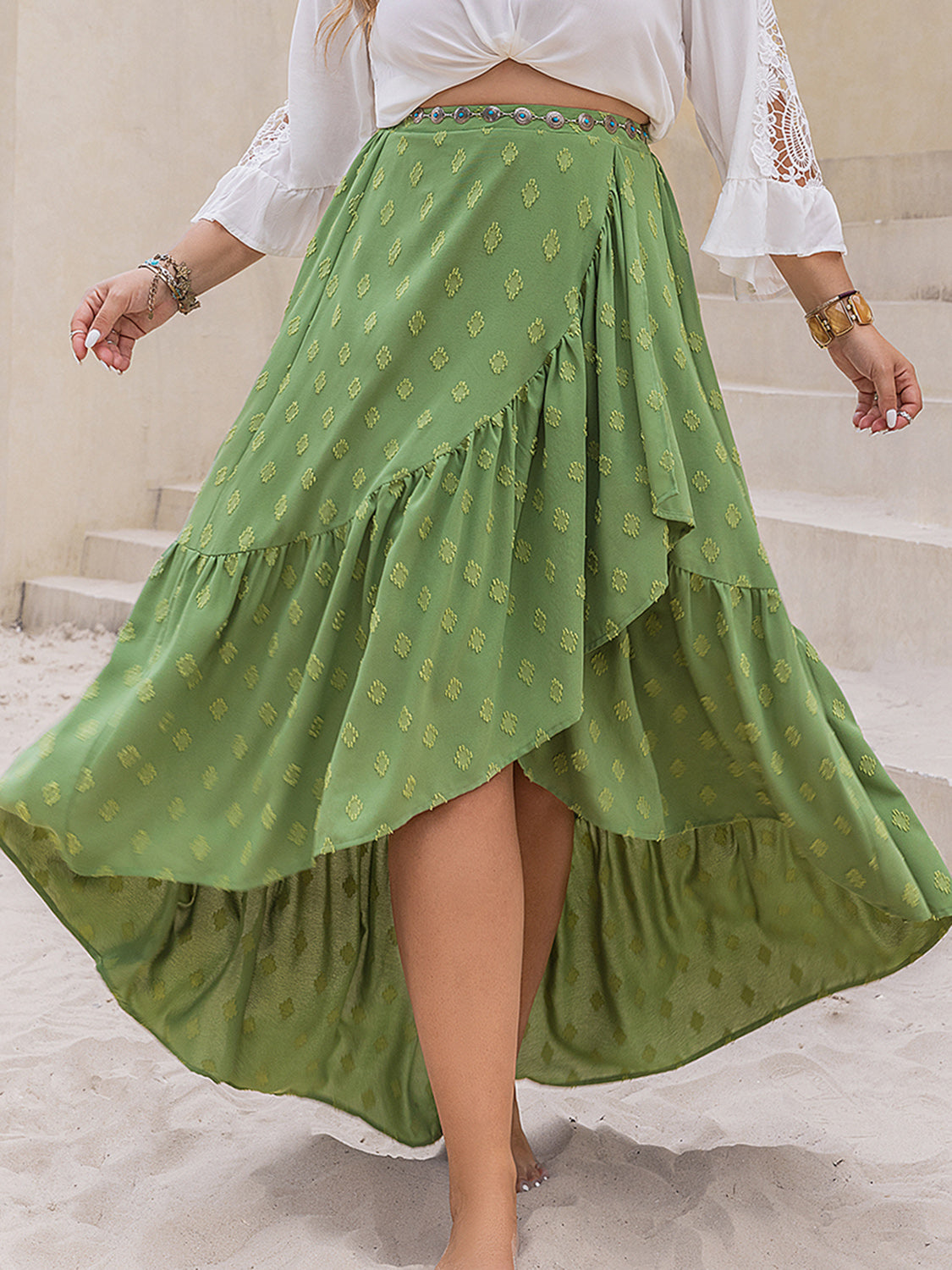 Size High Low Dropship Skirt