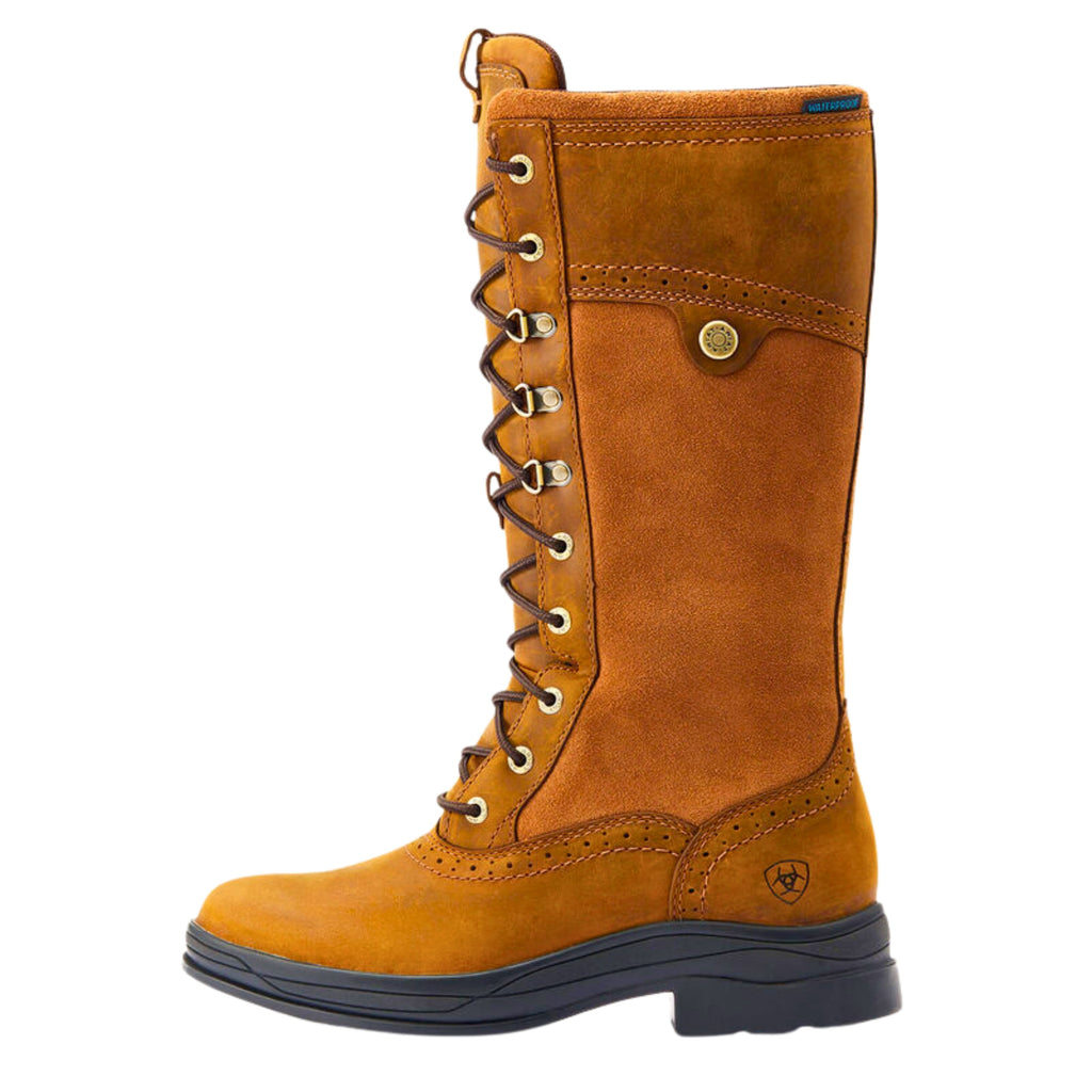 Versatile Weather-Ready Leather Riding Boots