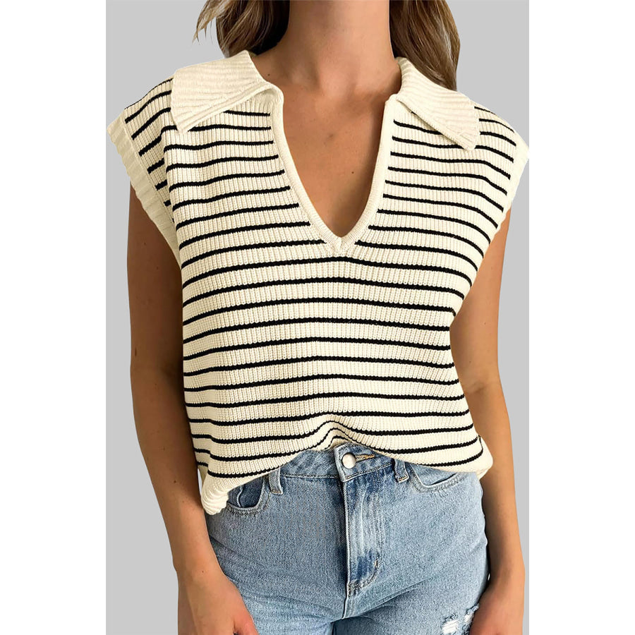 Collared Neck Tank