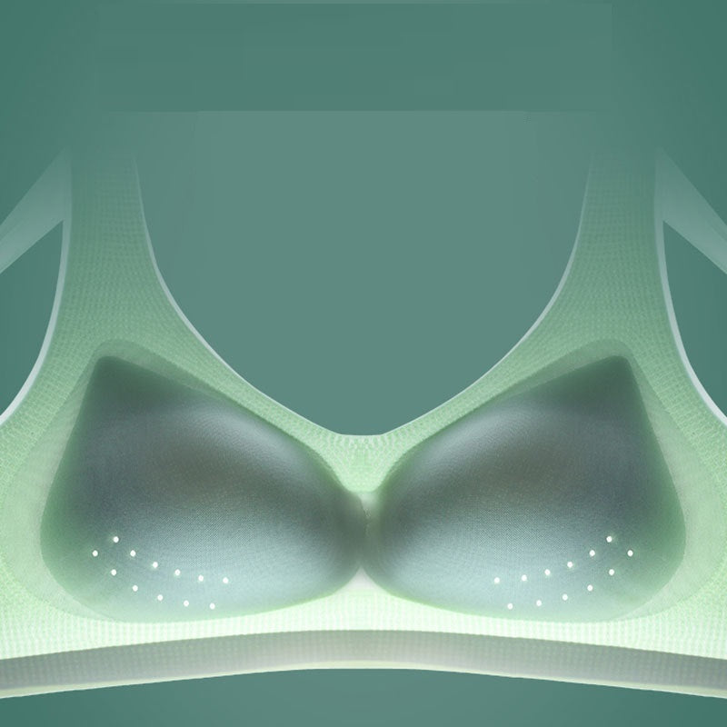 Seamless Push-Up Lingerie Curvy Silhouettes Bra