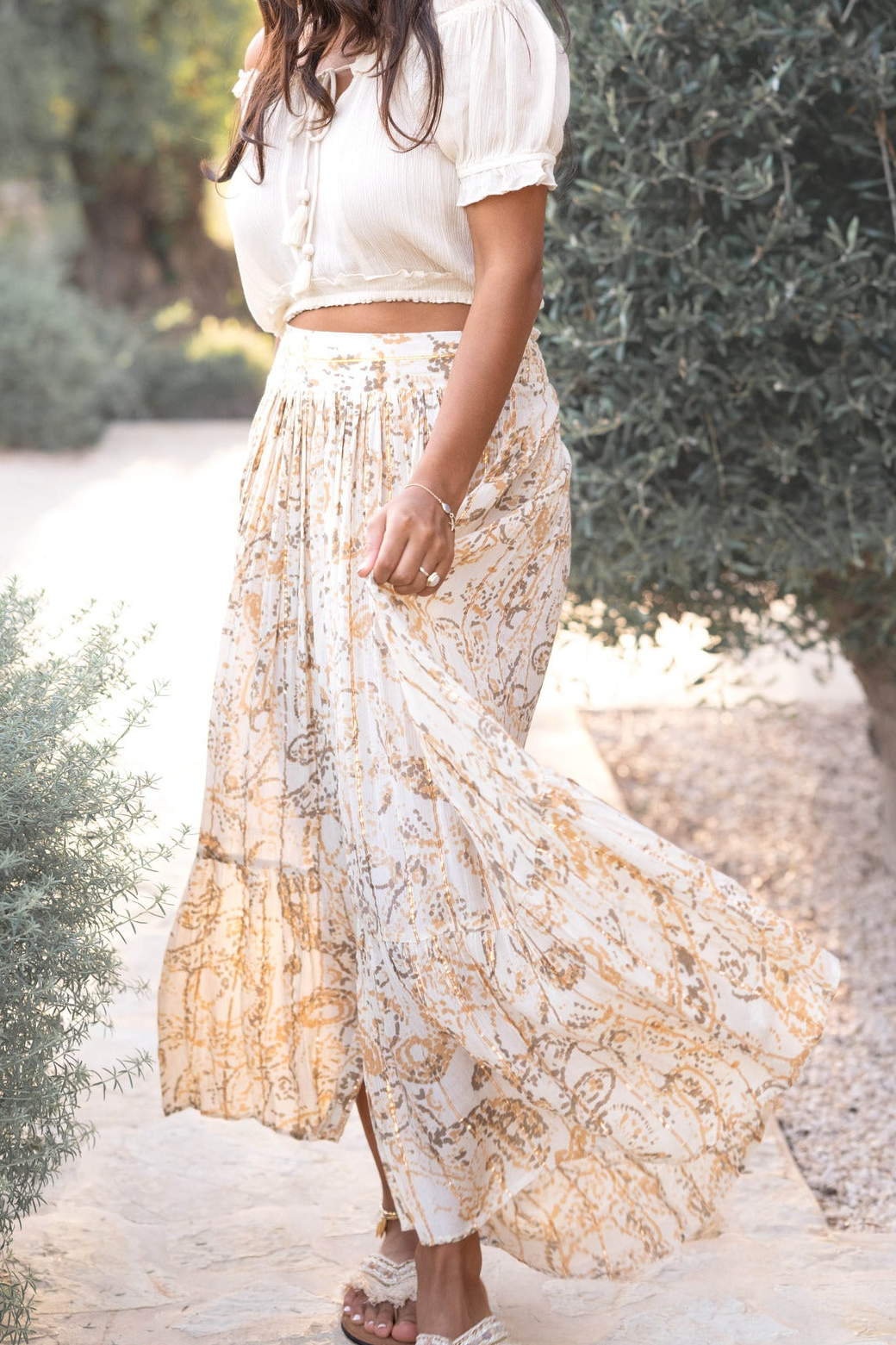 Artful Garden Everyday Casual Skirt