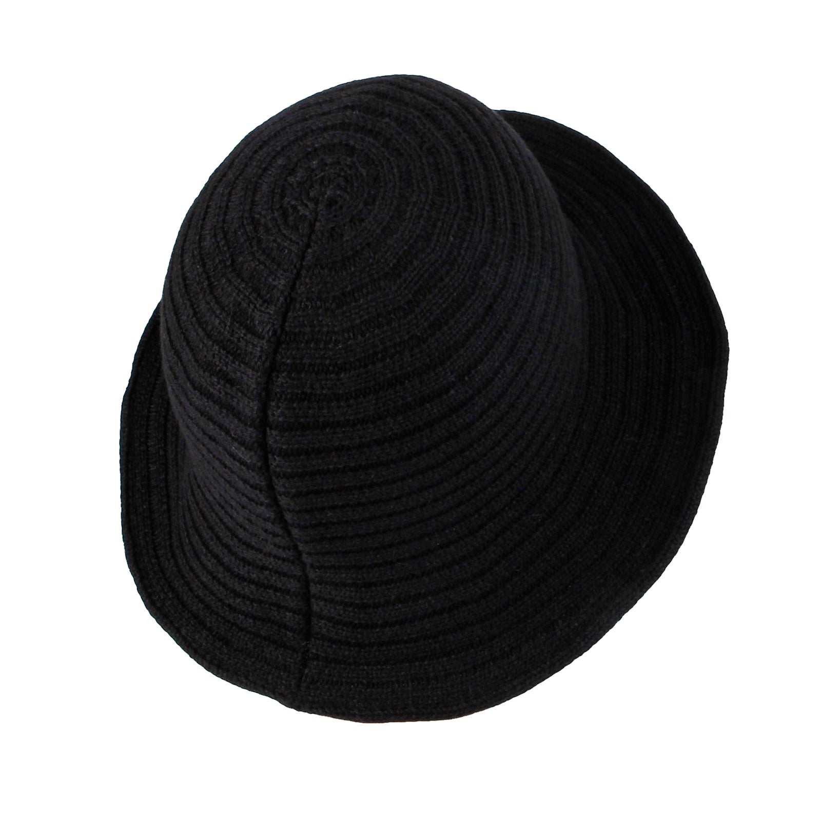 Knit Bow Accent Bucket Hat