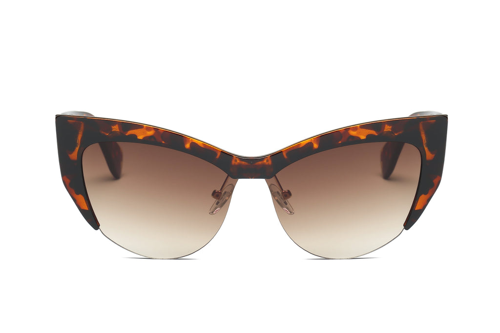 Half Frame Cat-Eye Everyday Edit Sunglasses