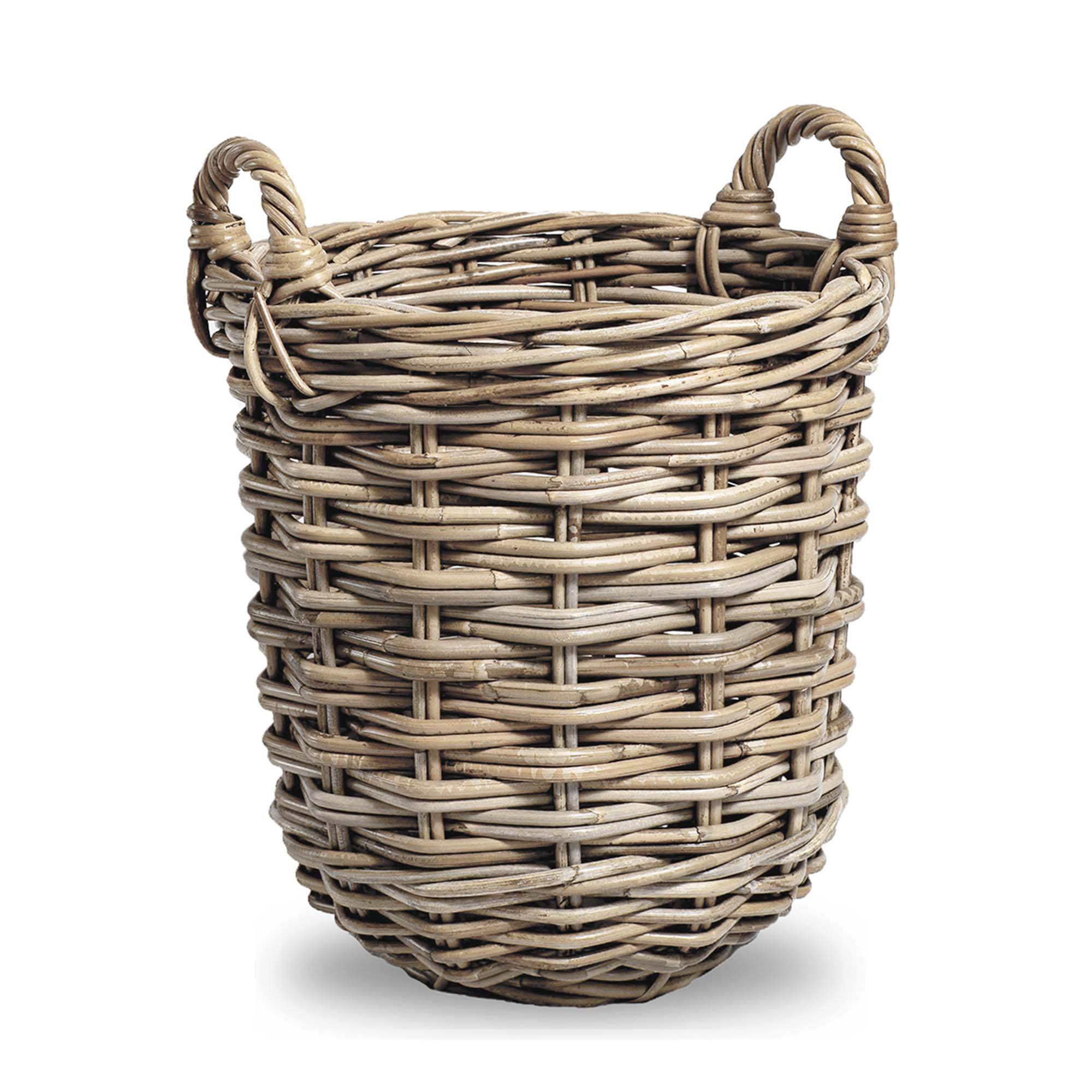 Kubu Round Storage Tote Basket