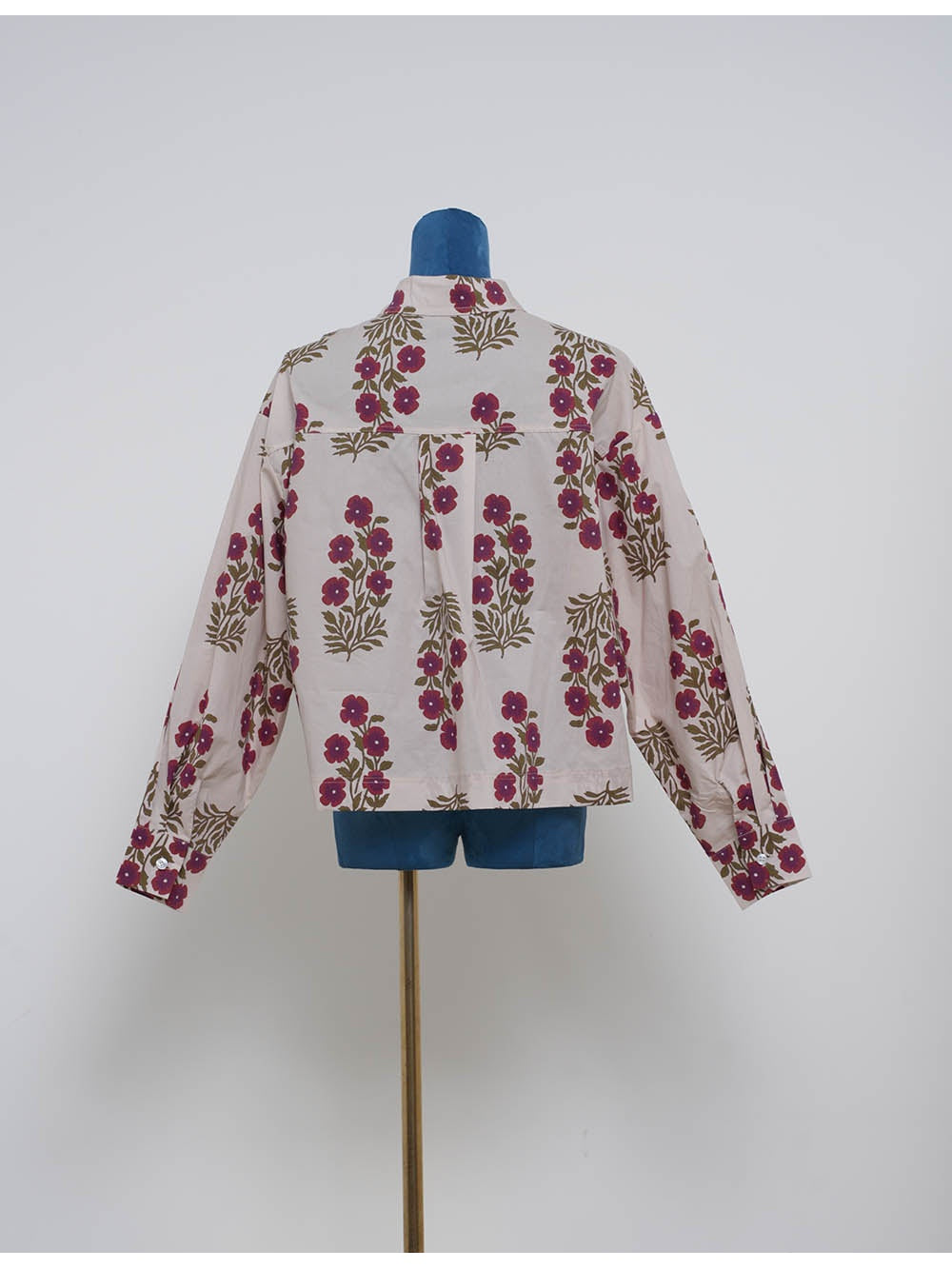 Boho Turndown Collar Long Sleeves Shirt