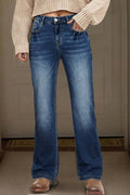 Straight Leg  Full Length Jeans