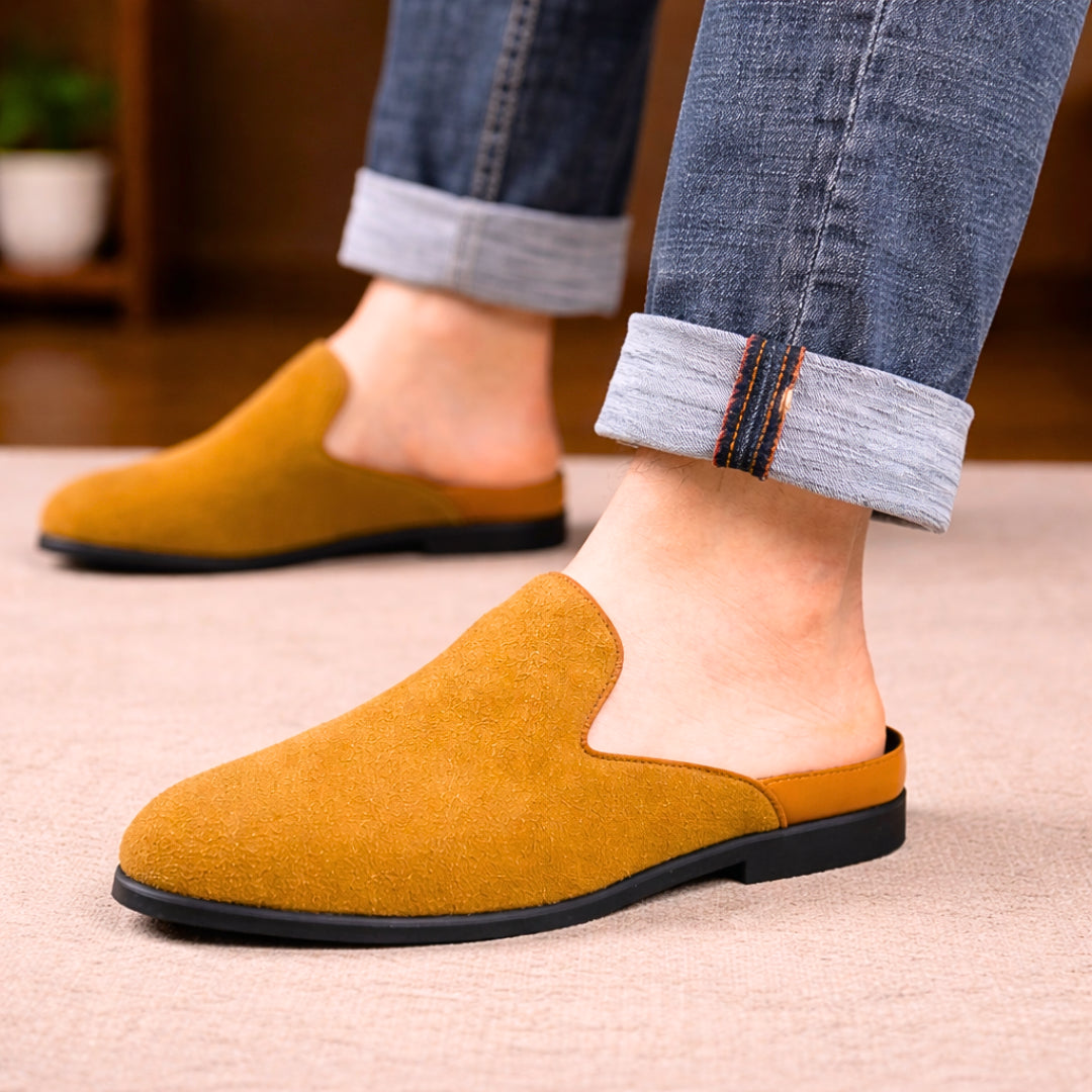Comfortable Suede Mules