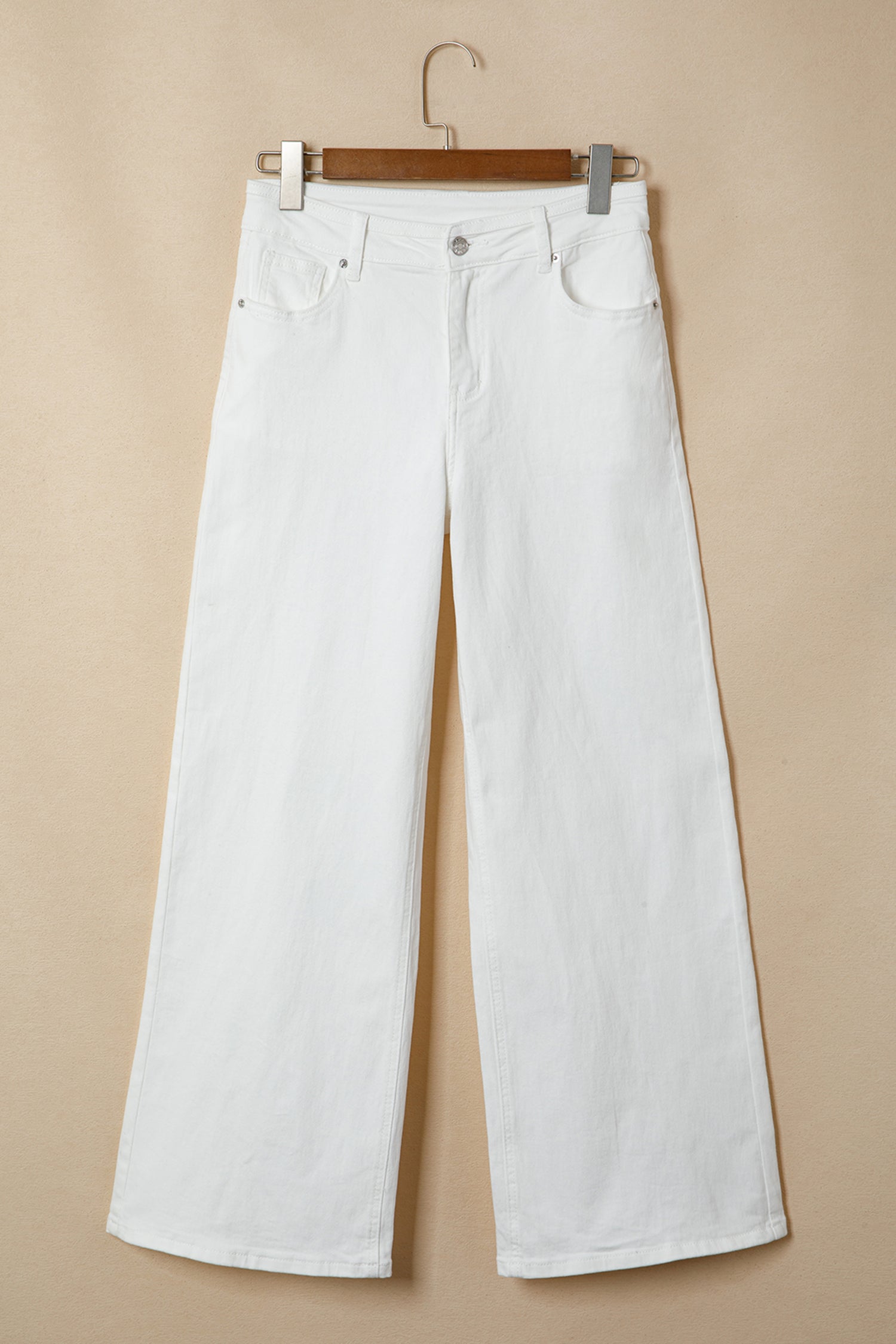 Loose Solid Jeans