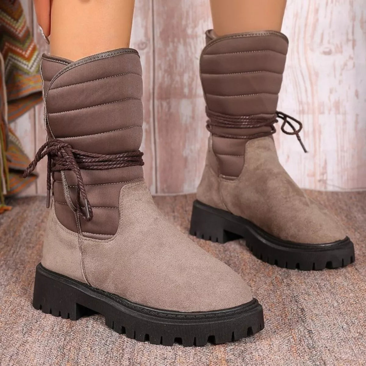 Everyday Lace-Up Riding Boots