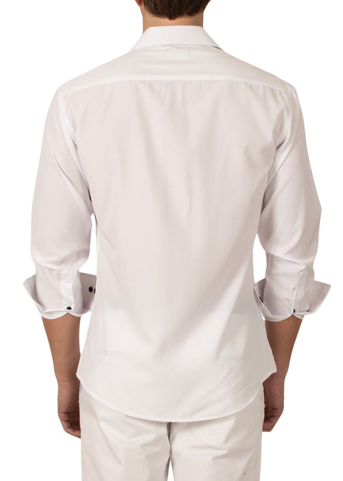 Check Button Up Dress Shirt