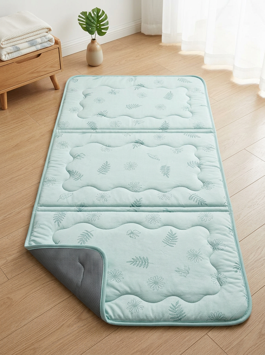 Cooling Summer Floral Leaf Pattern Cooling Mat