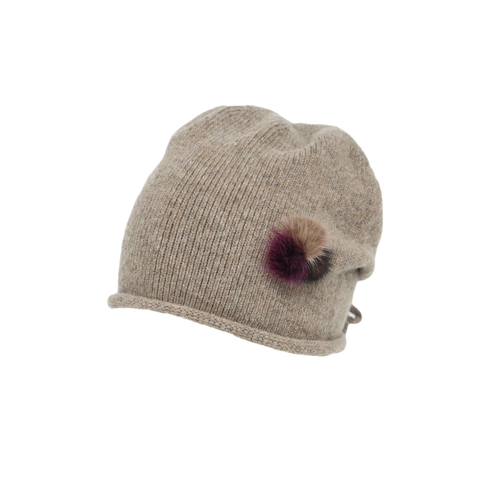 Knit Slouchy Beanie Hat