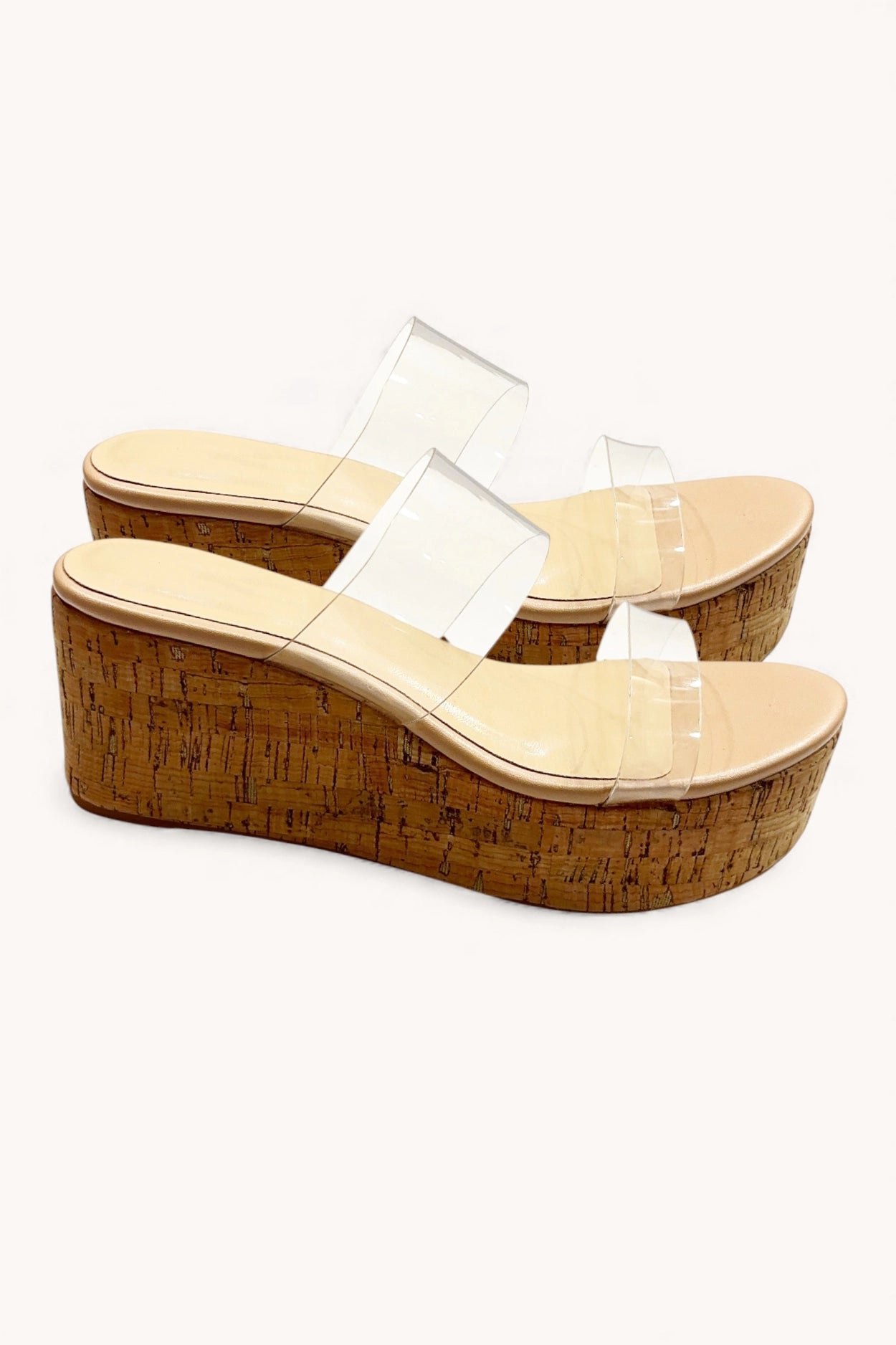 Minimal Wedge Sandals