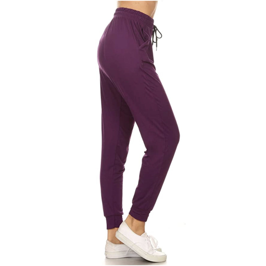 Buttery Soft Solid Colour Joggers Tracksuit Bottoms