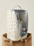 Fresh Food Lover Lemon Pattern Printed Insulated Lunch Bag