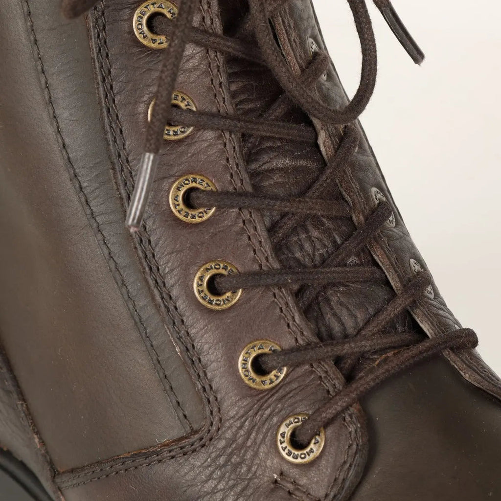 Lace-Up Weather-Ready Riding Boots