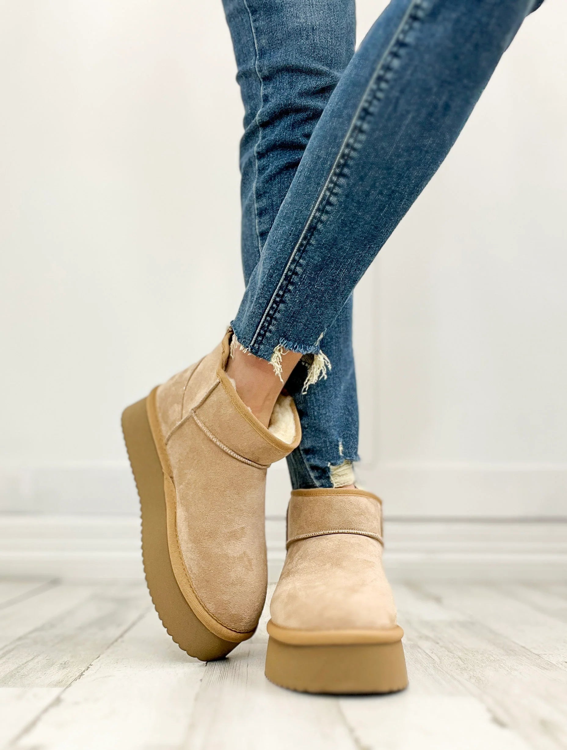 Minimal Suede Boots